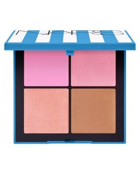 NWT NARS Hot Escape Cheek Palette 1 with 2 Blushes / 1 Highlighter / 1 Bronzer